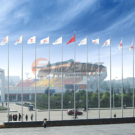 襄樊體育中心旗桿