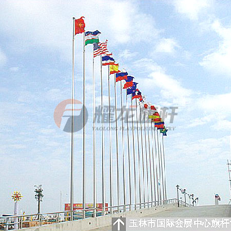 廣西玉林國際會展中心旗桿